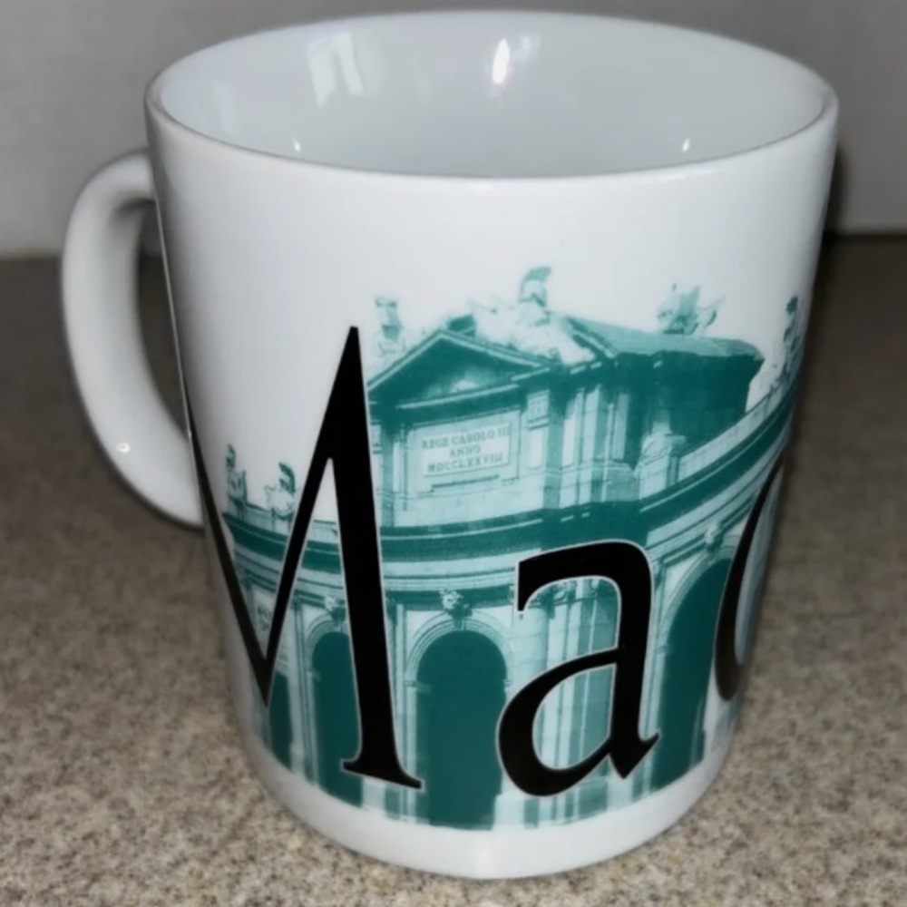 Starbucks City Mug Series Madrid Spain 16oz Coffee/Tea Mug